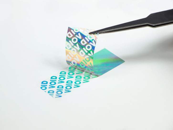 Etiquetas tamper evident